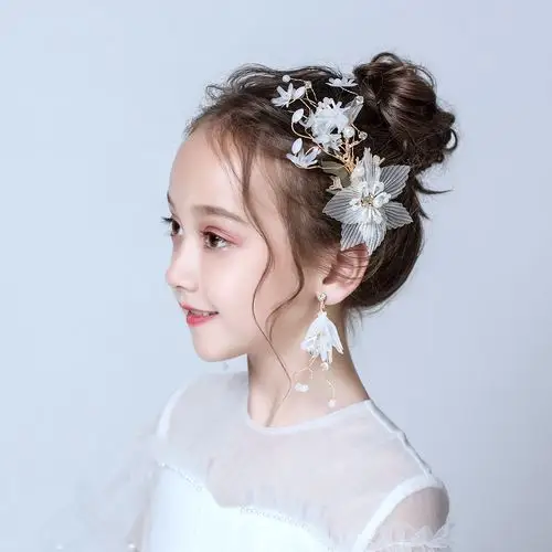 儿童花环头饰女童发夹小女孩花朵公主森女韩国发饰