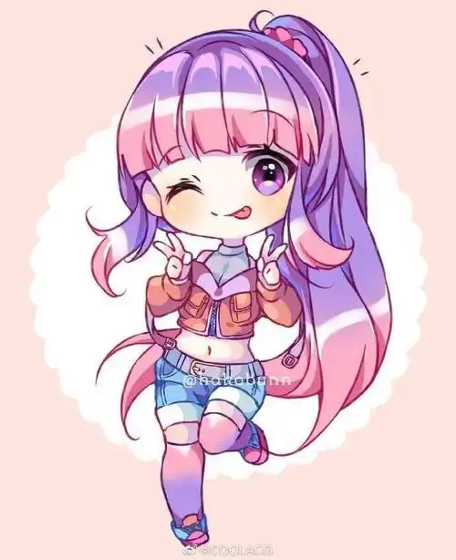 q版动漫人物画师hakobunn