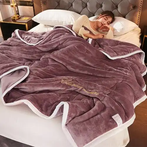 约巢法兰绒单人150x200cm午夜午睡办公室床单毛毯