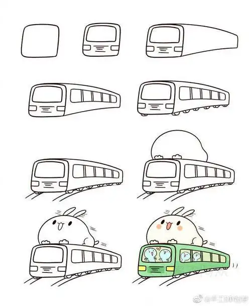 古代交通工具简笔画一 简笔画图片大全-蒲城教育文学网