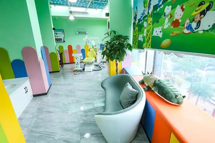 儿童诊疗室|军民口腔|吉拓医美设计|牙科门诊连锁店装修设计|重庆吉拓