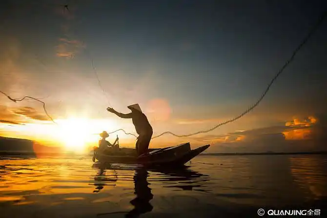 捕鱼图片_图片大全
