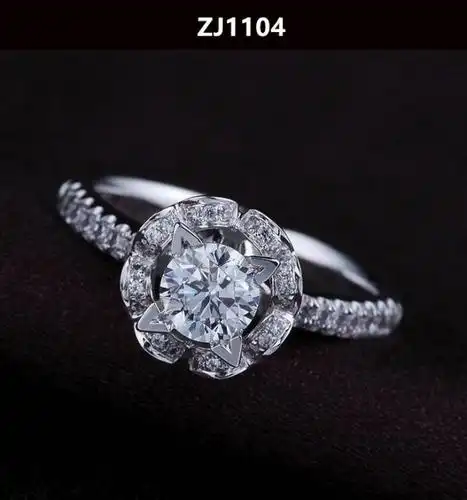 50款一克拉钻戒实物图欣赏