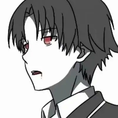 邪魅二次元男生头像二次元黑暗冷血风格男生头像