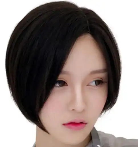 偏分波波头发型图片