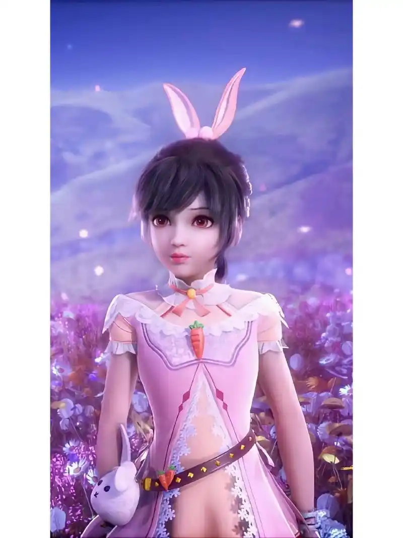 斗罗大陆小舞高清图片壁纸  小时候的舞老婆真是又飒又可爱