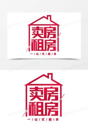 卖房租房创意字