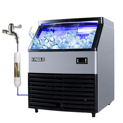 星星(xingx) 制冰机商用大型 方冰酒吧奶茶饮品店 全自动冰块机 冰格
