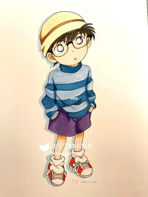 马克笔临摹柯南2