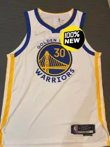 勇士队30号库里刺绣球衣