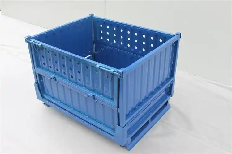 mt108全铁板金属周转箱 零件仓储 厂家现货 支持定制