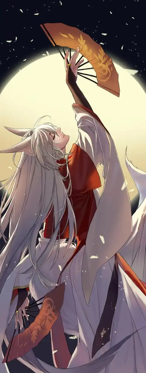 扇子狐狸美男啊(づ●—● ).