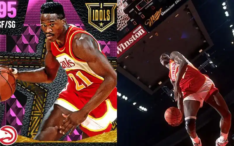 nba2k21粉钻威尔金斯人类电影精华扣篮是真滴猛