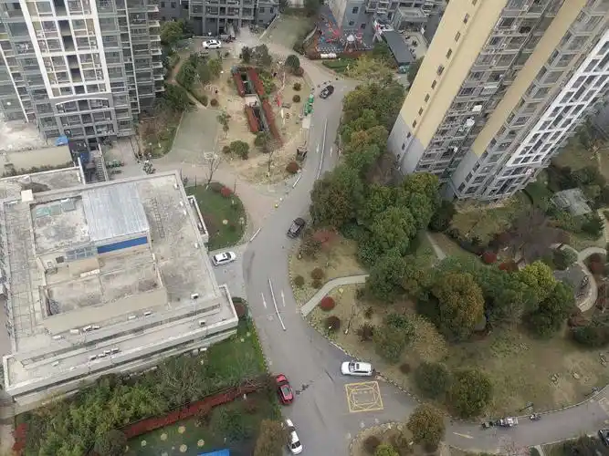 从杨晓燕坠亡的24楼往下看.