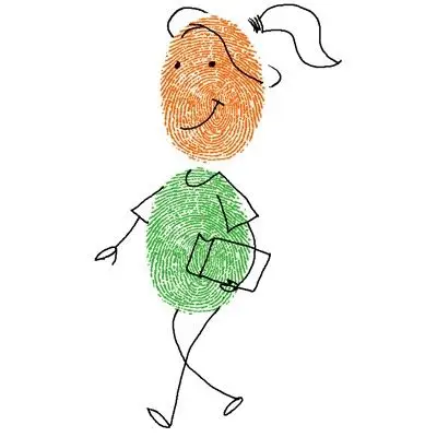 儿童手指画,和宝贝一起创造