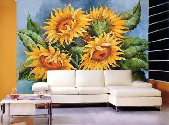 手绘墙绘这样画,看这里,谁看完都嫉妒