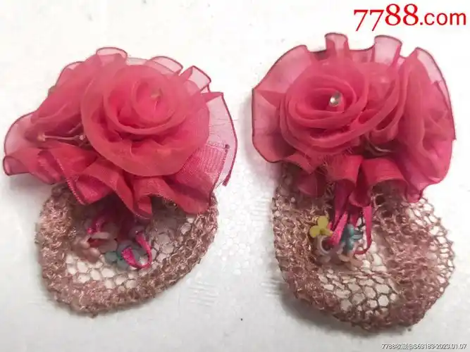 七八十年代女孩头花夹一对寻找儿时的记忆