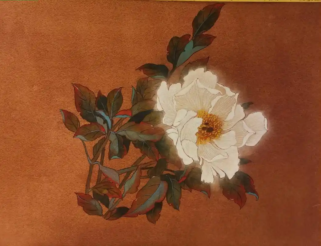 "千景绘古风花卉牡丹图"#水彩 #想画就画 #手绘 #画画  - 抖音