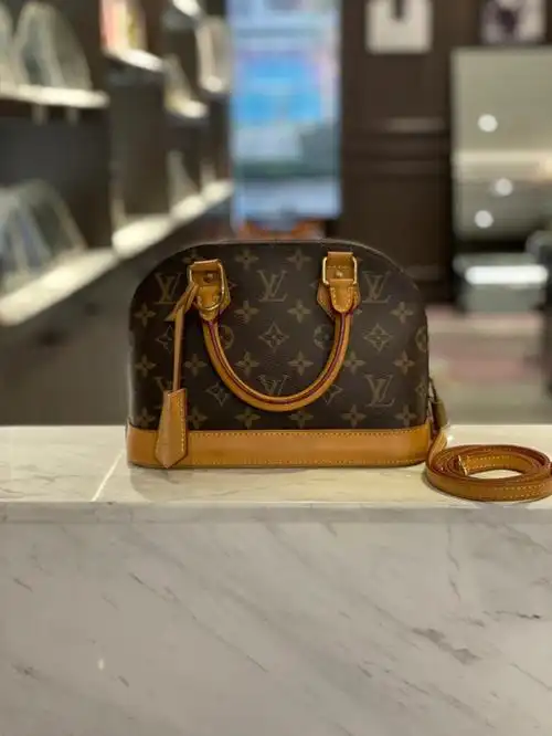 lv路易威登经典老花almabb贝壳包