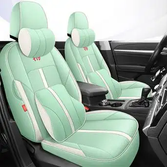 可订大众速腾五座轿车全包围汽车坐垫四季专车专用全皮内饰座椅套