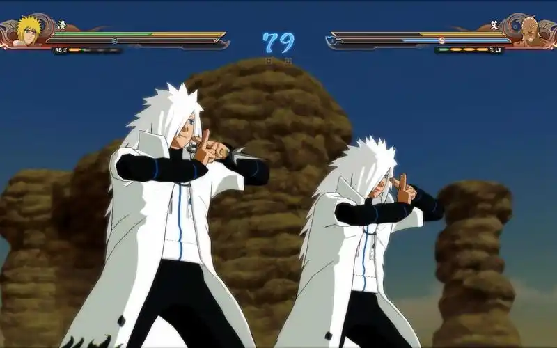 火影忍者:阴阳水门vs四代雷影,双形态自由转换实力超强