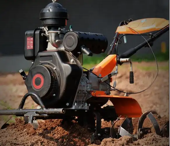 华世丹微耕机柴油农用耕地机打草机旋耕机9马力72kw大功率全齿传动