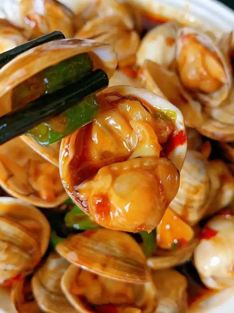 香辣蛤蜊真的巨好吃啊,停不下来! 爆炒蛤蜊真的爱了!