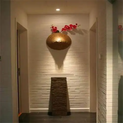 玄关墙面装饰效果图 入户门玄关墙面装饰设计