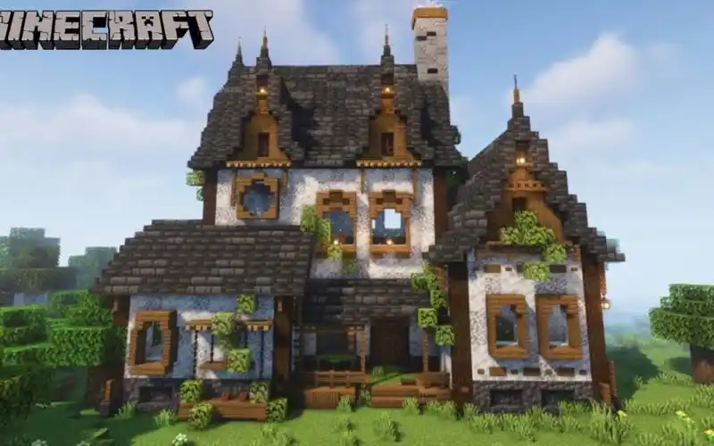 我的世界:建造中世纪房屋教程