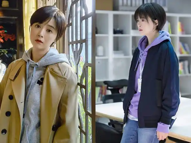 小舍得里的蒋欣让人气得半死戏外的她倒是越来越时髦可爱了