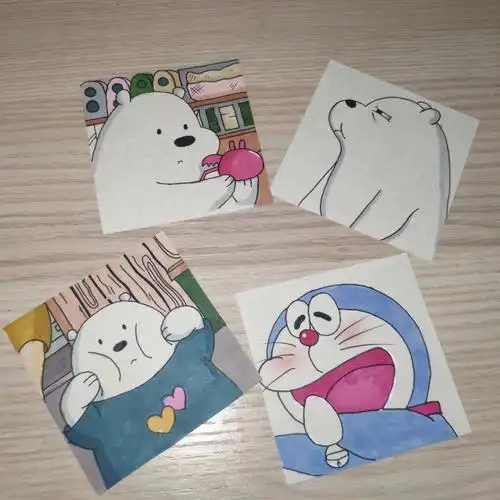 马克笔临摹  #临摹  #画画打卡  #mini画  #可爱  #马克笔手绘