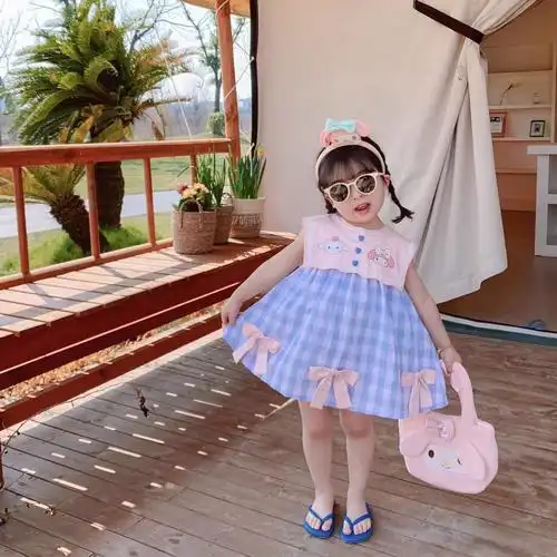 女宝宝夏季新款儿童连衣裙时尚可爱俏皮 - 17网