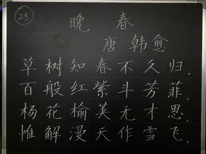 岗位练兵强素质 粉笔书写展风采——2020年龙华区第二学区教师粉笔字