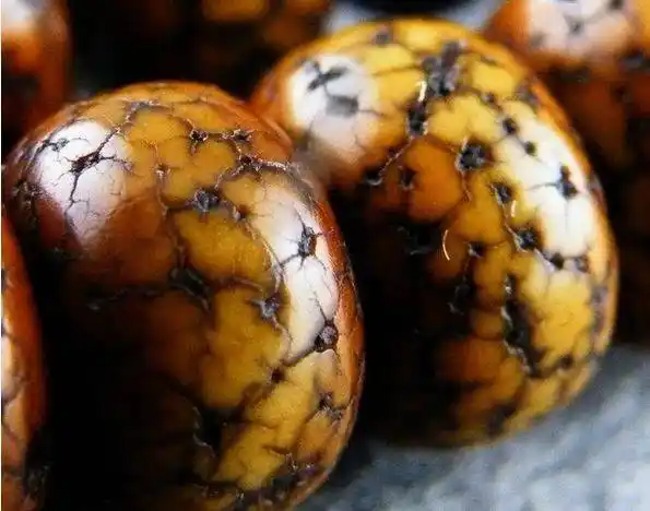 文玩开片,太美了!_星月_琉璃_象牙