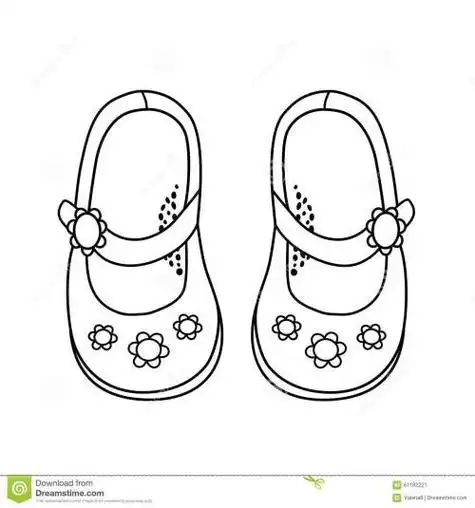 卡通鞋子简笔画搜索