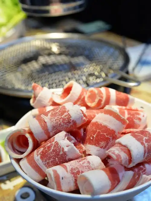 炭火烤肥牛真的很好吃