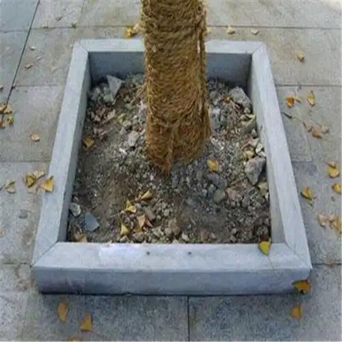 卓翔石雕树坑石户外树坑石树坑石加工