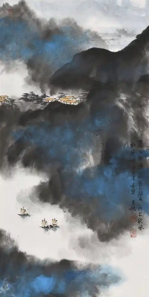 著名画家王明作品鉴赏