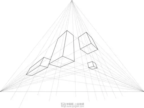 《找水平线与灭点—绘画中的透视练习》by lalala