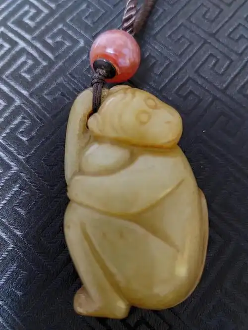 品藏阁之光远鉴研178:玉猴(明代)工料俱佳逼真展现智勇勤义