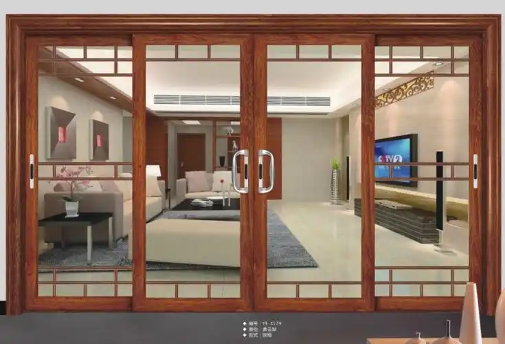 钛镁合金推拉门