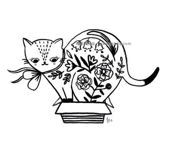 艺术品简笔画简单