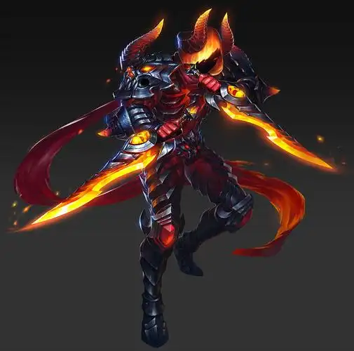 英魂之刃caliburofspirit红炎双刀shanshan英魂之刃caliburofspirit