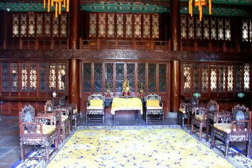 和珅房间的大厅