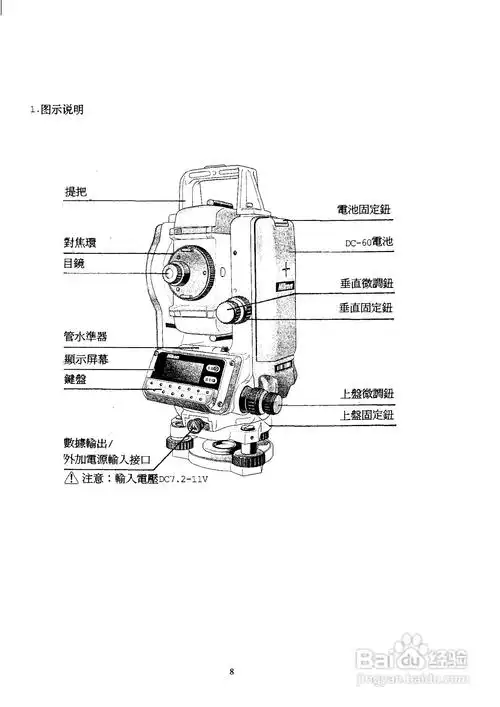 dtm-400系列光测距经纬仪中文说明书:[1]