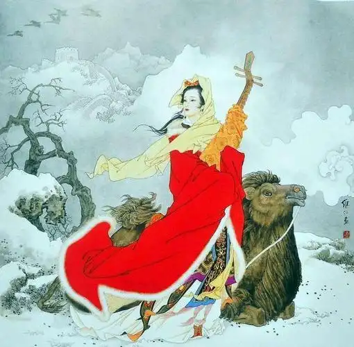 中国古代四大美女之落雁,王昭君为何被称为落雁?