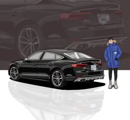 手绘的汽车头像:到底有多特别