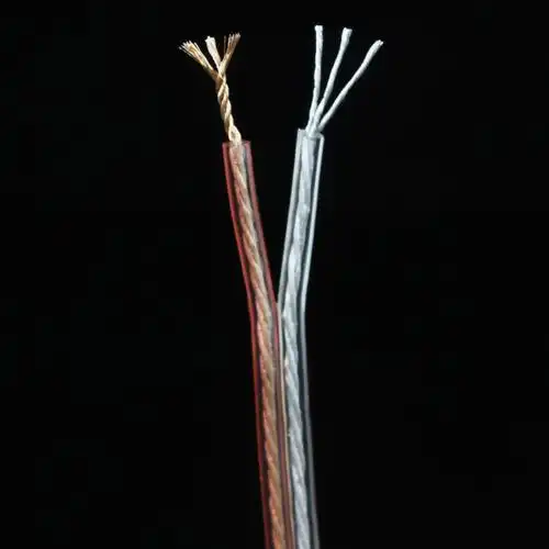 厂家直销 金三角音箱音响线 喇叭接线 两排线香蕉线