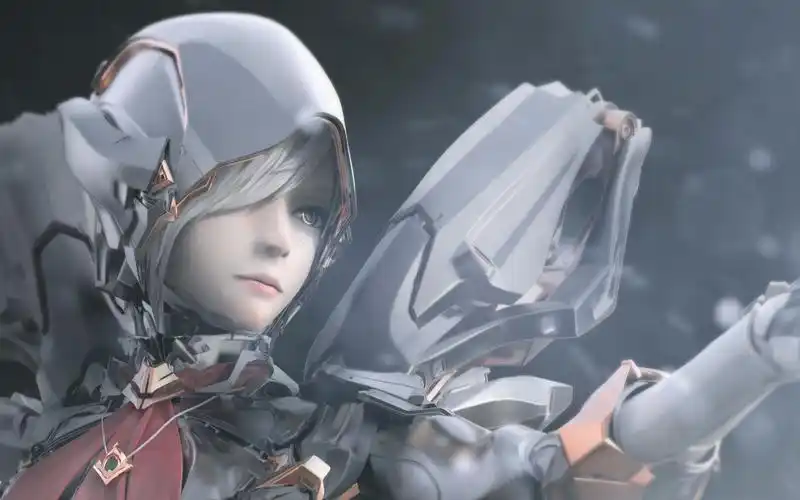 【3d】冷峻美艳与机械化身的小姐姐