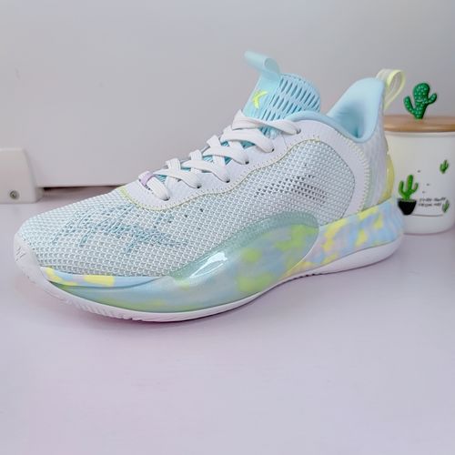 安踏21年夏季轻骑兵6代汤普森kt专业实战低帮减震篮球鞋112121605